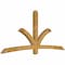 Ekena Millwork Davenport Rough Sawn Timber Gable Bracket, Western Red Cedar, 96"W x 44"H x 4"D x 4"F, 11/12 Pitch GBW096X44X0404DAV00RWR - alternate 3